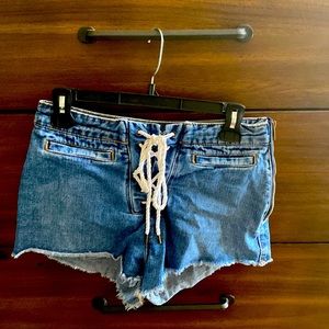 BDG denim shorts